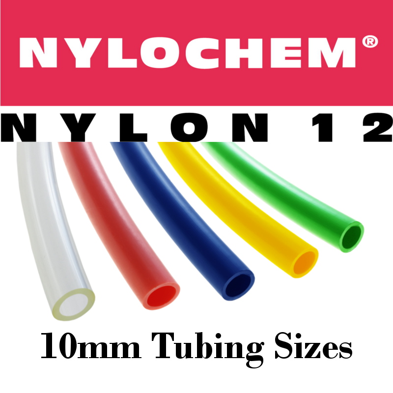 Collega gesmolten Hoopvol 10mm OD Nylochem® Nylon Tubing - Advanced Technology Products